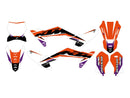 Dream 5 Graphic Kit Black / Blue / Orange / White For KTM SX 50 2024-2025