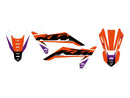 Dream 5 Graphic Kit Black / Blue / Orange / White For KTM SX 65 2024-2025