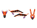 Dream 5 Graphic Kit Black / Blue / Orange / White For KTM SX 85 17/14 2025