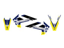Dream 5 Graphic Kit Black / Blue / White / Yellow For Husqvarna FC 250 2016-2018