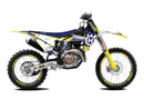 Dream 5 Graphic Kit Black / Blue / White / Yellow For Husqvarna FC 250 2019-2022