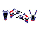 Dream 5 Graphic Kit Black / Blue / Red / Silver For Yamaha YZ 250 F 2006-2009