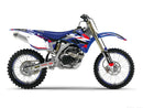 Dream 5 Graphic Kit Black / Blue / Red / Silver For Yamaha YZ 250 F 2006-2009
