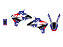 Dream 5 Graphic Kit Black / Blue / Red / Silver For Yamaha WR 250 F 2005-2006