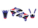 Dream 5 Graphic Kit Black / Blue / Red / Silver For Yamaha YZ 250 F 2003-2005