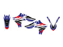 Dream 5 Graphic Kit Black / Blue / Red / Silver For Yamaha YZ 450 F 2010-2013