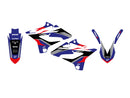 Dream 5 Graphic Kit Black / Blue / Red / Silver For Yamaha YZ 125 2015-2021