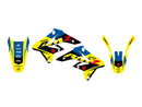 Dream 5 Graphic Kit Black / Blue / Red / Yellow For Suzuki RM-Z 250 2007-2009