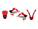 Dream 5 Graphic Kit Black / Red / Silver / White For Gas Gas EC 125 2007-2009