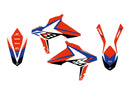 Dream 5 Graphic Kit Black / Blue / Orange / White For Beta RR 125 2013-2017