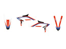 Dream 5 Graphic Kit Black / Blue / Orange / White For Beta RR 125 2023-2024