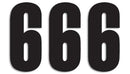 Three Series Numbers Black | 43100744