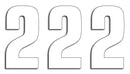 Two Series Numbers White | 43100750