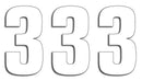 Two Series Numbers White | 43100751
