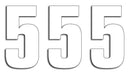 Two Series Numbers White | 43100753