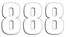 Two Series Numbers White | 43100756