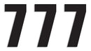 Two Series Numbers Black | 43100765