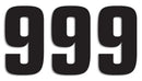 Two Series Numbers Black | 43100767