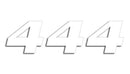 One Series Numbers White | 43100772