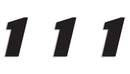 One Series Numbers Black | 43100779
