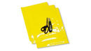 Colored Crystal Sheets Yellow - 33 CM