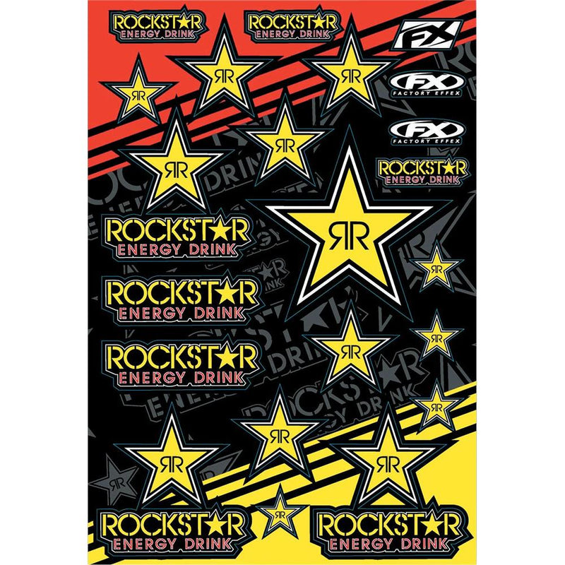 Factory Effex Mylar Rockstar Decal Sheet