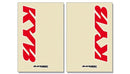 Fork Stickers Red | 43201770