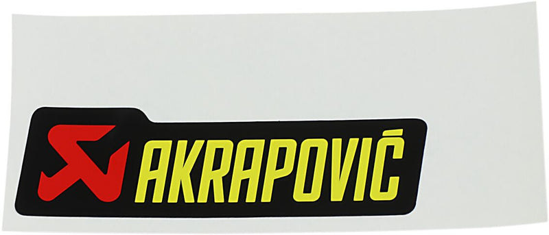General Replacement Sticker Black / Red / Yellow - 95 X 30 MM
