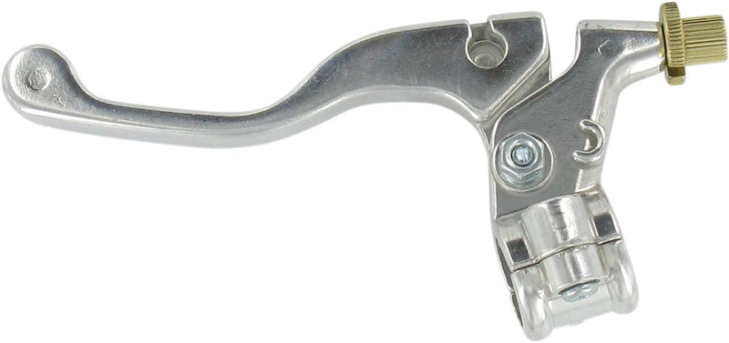 Shorty Style Power Lever Assembly Polished For Kawasaki KD 100 M