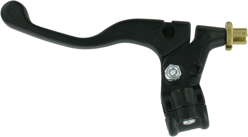 Shorty Style Power Lever Assembly Black For Kawasaki KD 125