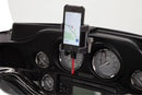 Smartphone/GPS Holder With Charger Black For Harley Davidson FLHT 1750 ABS 2019-2022