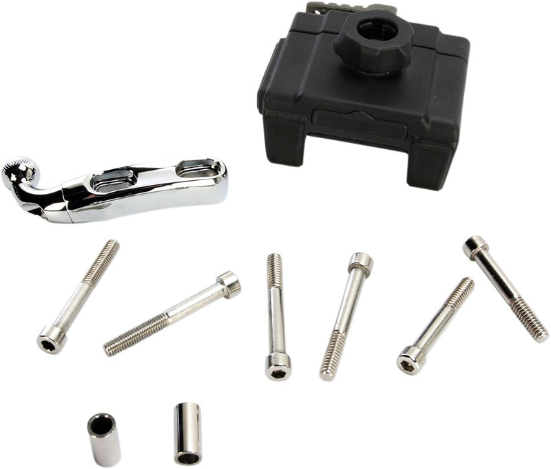 Smartphone/GPS Holder With Mount Black / Chrome