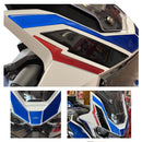 3D Motorcycle Stickers - Frontal Area For Honda CRF 1100 L Africa Twin 2023>Current
