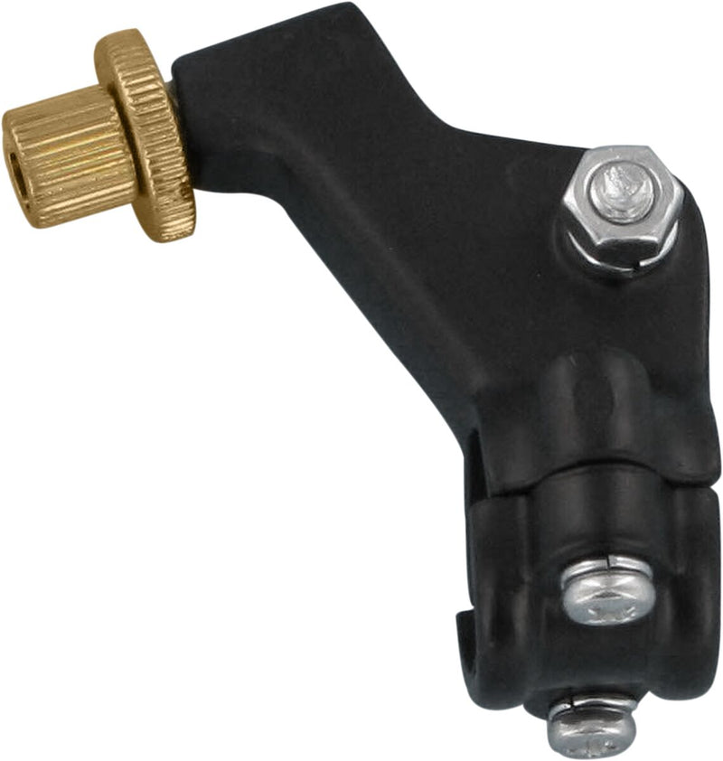 Two-Piece Black Lever Holder Black For Kawasaki KX 100