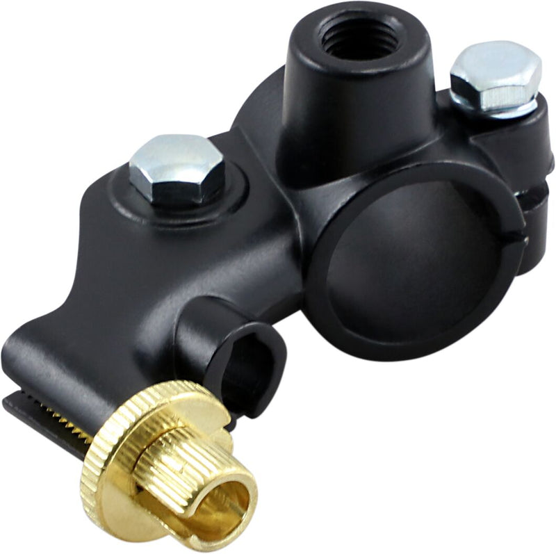 One-Piece Lever Holder Anodized / Black