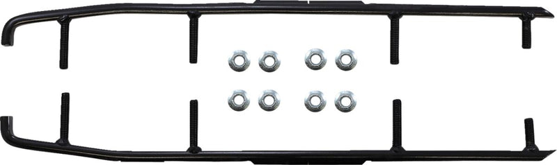 Extender Trail III Flat-Top Wear Bars Black For Arctic Cat BEARCAT 1 440 2000 - 9.70 MM