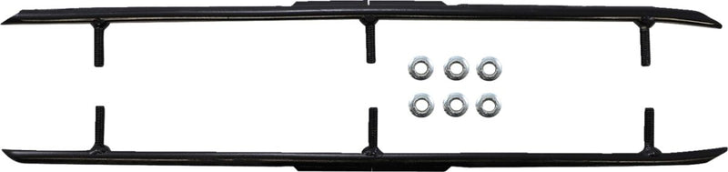 Extender Trail III Flat-Top Wear Bars Black For Ski-Doo (BRP) FORMULA MACH 1 470 1989 - 9.70 MM