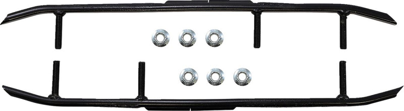 Extender Trail III Flat-Top Wear Bars Black For Ski-Doo (BRP) MACH 1 700 1997-1998 - 9.70 MM