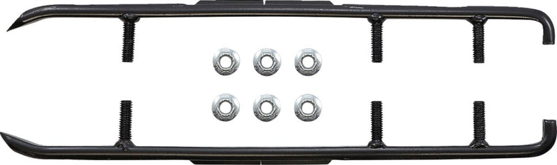 Extender Trail III Flat-Top Wear Bars Black For Ski-Doo (BRP) FREESTYLE 300 2006 - 9.70 MM