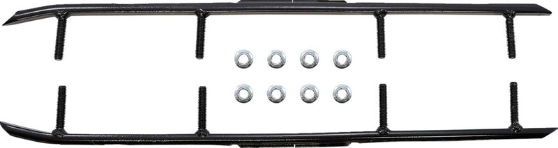 Extender Trail III Flat-Top Wear Bars Black For Yamaha VMAX 500 1999 - 9.70 MM