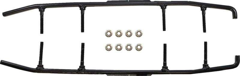 Extender Trail III Flat-Top Wear Bars Black For Yamaha APEX 1000 2006-2013 - 9.70 MM