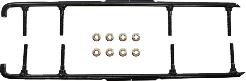 Extender Trail III Flat-Top Wear Bars Black For Yamaha MM 600 2000-2002 - 12.7 MM