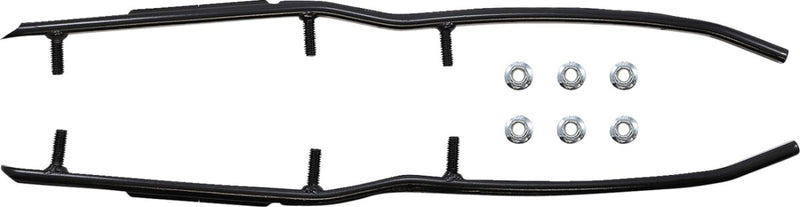 Extender Trail III Flat-Top Wear Bars Black For Yamaha CS 340 E 1999 - 12.7 MM