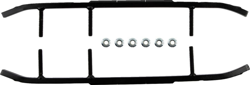 Trail Blazer IV Flat-Top Wear Bars Black For Polaris IQ 440 2005-2007