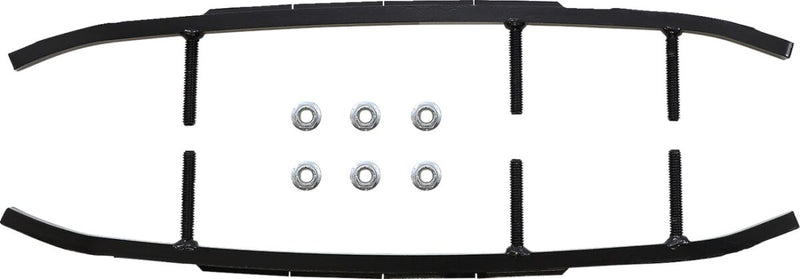 Executive Series Flat-Top Wear Bars Black For Polaris IQ 440 2005-2007