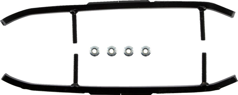 Extender Trail III Flat-Top Wear Bars Black For Polaris RMK 600 2003-2005