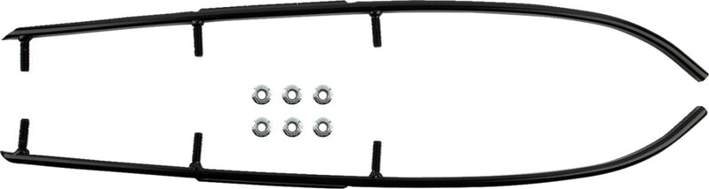 Trail Blazer IV Flat-Top Wear Bars Black For Polaris EDGE 340 2005-2006