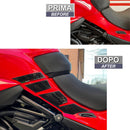 3D Motorcycle Stickers - Tank Sides For Ducati Multistrada V2/V2 S 2022>2024