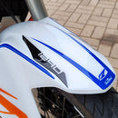3D Motorcycle Stickers - Front Fender For KTM 1290 Super Adventure R 2021>Current