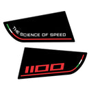 3D Motorcycle Stickers - Tank Sides For Ducati Panigale V4 2018>2022